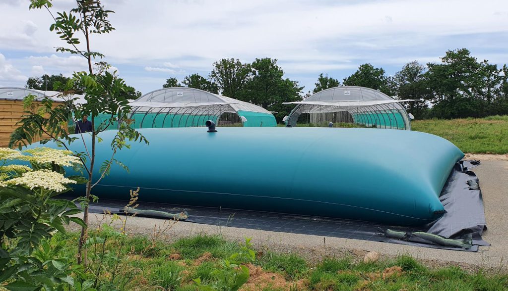 Citerne souple grand volume pour la récupération et le stockage de l'eau flexinov